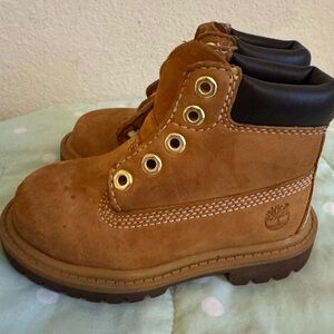 Timberland Kids Leather Boots Toddler size 6